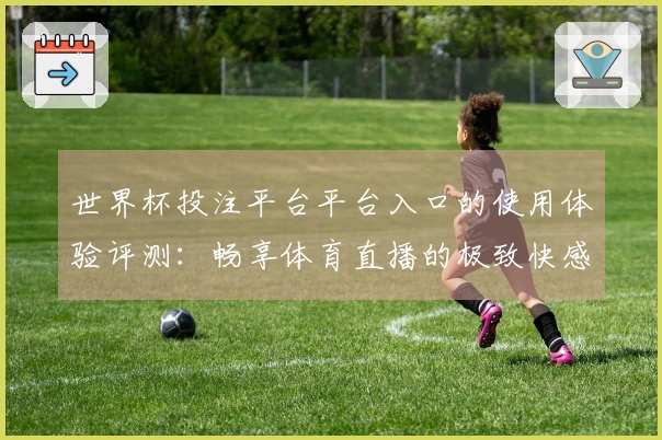 世界杯投注平台平台入口的使用体验评测：畅享体育直播的极致快感
